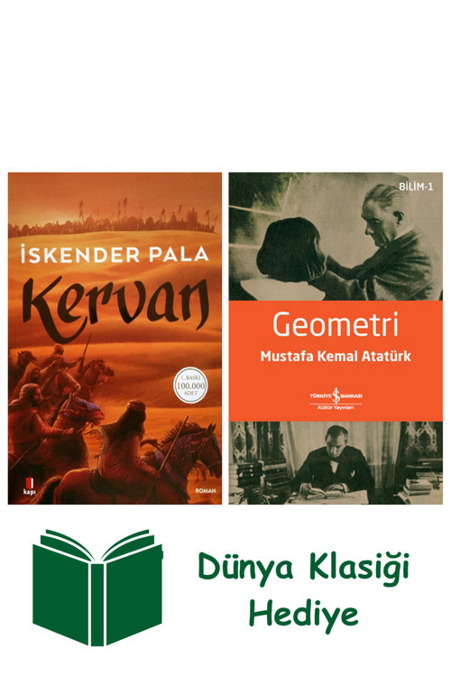 İş Bankası Kültür Yayınları Kervan + Geometri + Dünya Klasiği Hediye