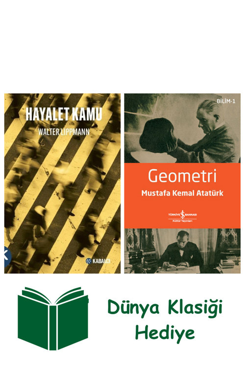 İş Bankası Kültür Yayınları Hayalet Kamu + Geometri + Dünya Klasiği Hediye