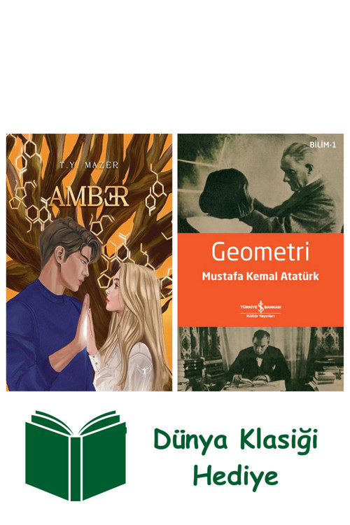İş Bankası Kültür Yayınları Amber + Geometri + Dünya Klasiği Hediye