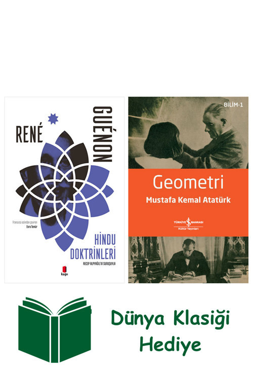 İş Bankası Kültür Yayınları Hindu Doktrinleri + Geometri + Dünya Klasiği Hediye