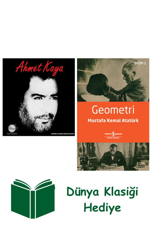 İş Bankası Kültür Yayınları Ahmet Kaya Yağmurlu Ülkenin Sürgün Konuğu + Geometri + Dünya Klasiği Hediye