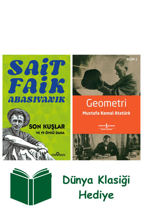 İş Bankası Kültür Yayınları Son Kuşlar + Geometri + Dünya Klasiği Hediye