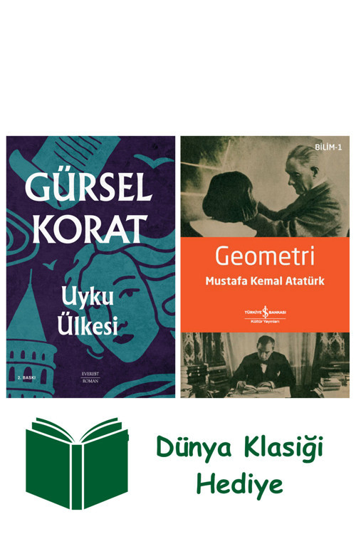 İş Bankası Kültür Yayınları Uyku Ülkesi + Geometri + Dünya Klasiği Hediye