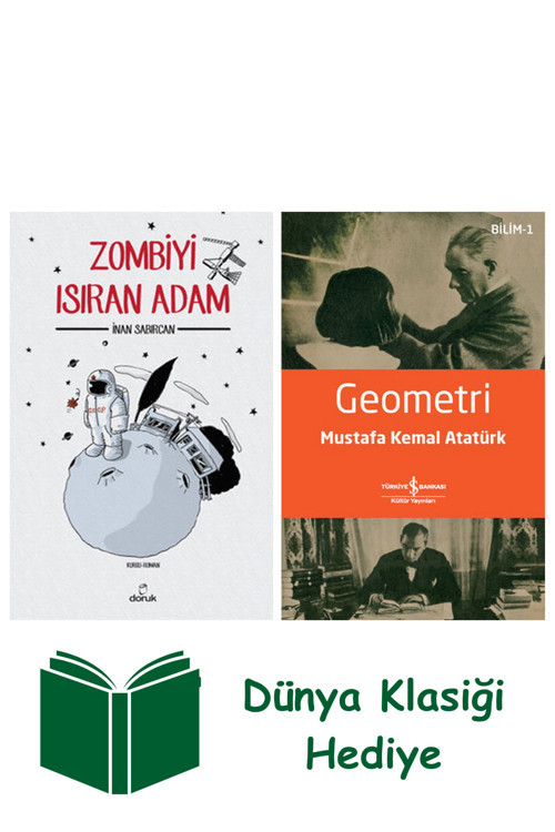 İş Bankası Kültür Yayınları Zombiyi Isıran Adam + Geometri + Dünya Klasiği Hediye