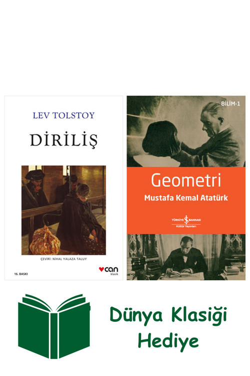 İş Bankası Kültür Yayınları Diriliş + Geometri + Dünya Klasiği Hediye