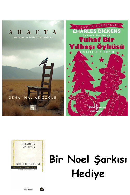 İş Bankası Kültür Yayınları Arafta + Tuhaf Bir Yılbaşı Öyküsü + Bir Noel Şarkısı