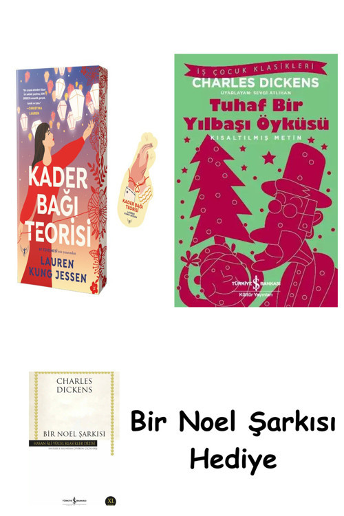 İş Bankası Kültür Yayınları Kader Bağı Teorisi + Tuhaf Bir Yılbaşı Öyküsü + Bir Noel Şarkısı