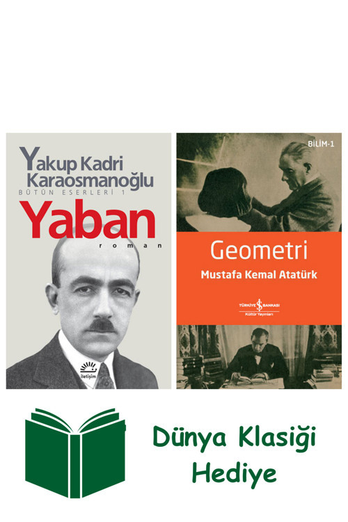 İş Bankası Kültür Yayınları Yaban + Geometri + Dünya Klasiği Hediye