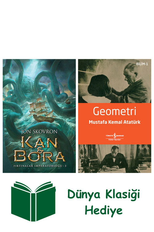 İş Bankası Kültür Yayınları Kan Ve Bora - Fırtınalar İmparatorluğu 3 + Geometri + Dünya Klasiği Hediye