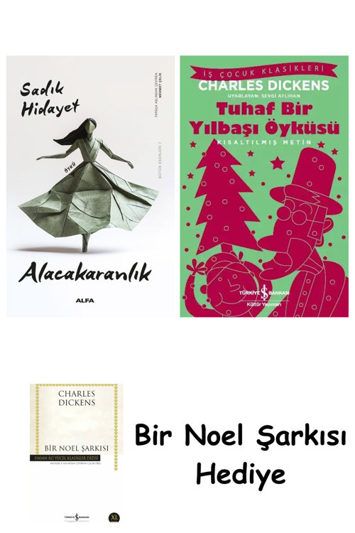 İş Bankası Kültür Yayınları Alacakaranlık + Tuhaf Bir Yılbaşı Öyküsü + Bir Noel Şarkısı