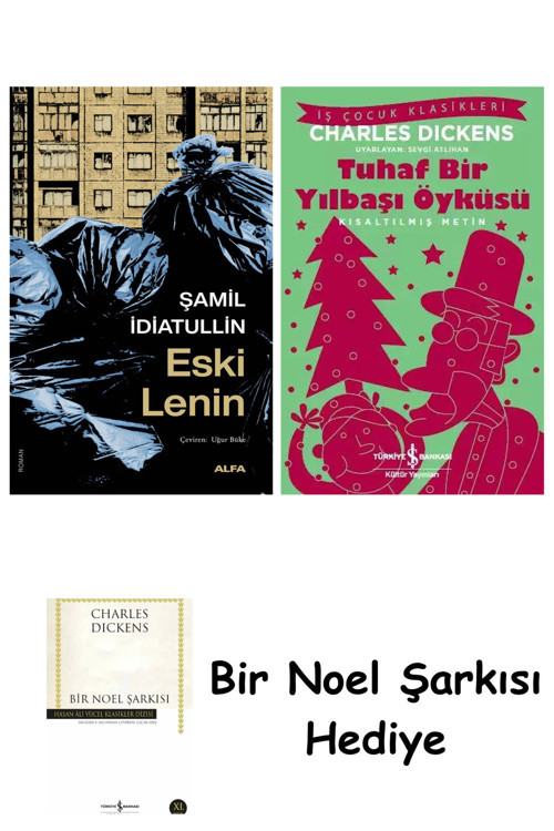 İş Bankası Kültür Yayınları Eski Lenin + Tuhaf Bir Yılbaşı Öyküsü + Bir Noel Şarkısı