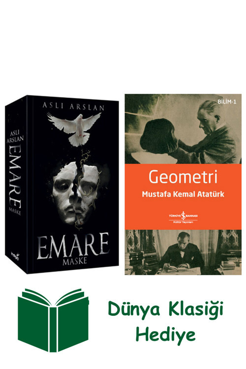 İş Bankası Kültür Yayınları Emare - Maske + Geometri + Dünya Klasiği Hediye