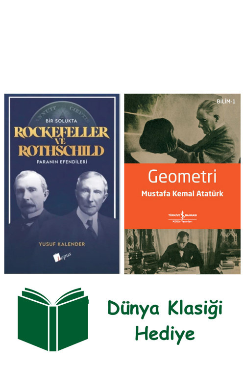 İş Bankası Kültür Yayınları Bir Solukta Rockefeller Ve Rothschild + Geometri + Dünya Klasiği Hediye