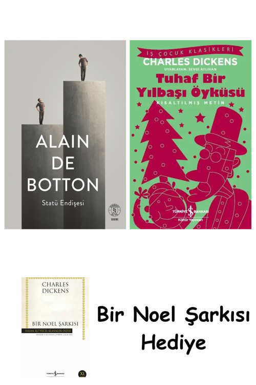 İş Bankası Kültür Yayınları Statü Endişesi + Tuhaf Bir Yılbaşı Öyküsü + Bir Noel Şarkısı