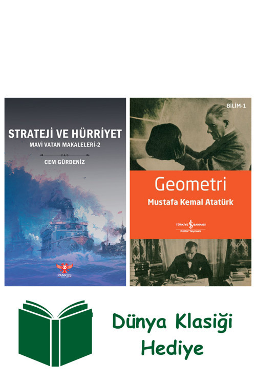 İş Bankası Kültür Yayınları Strateji Ve Hürriyet + Geometri + Dünya Klasiği Hediye