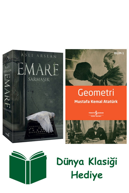 İş Bankası Kültür Yayınları Emare - Sarmaşık + Geometri + Dünya Klasiği Hediye