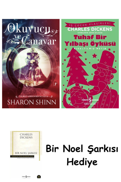 İş Bankası Kültür Yayınları Okuyucu Ve Canavar + Tuhaf Bir Yılbaşı Öyküsü + Bir Noel Şarkısı