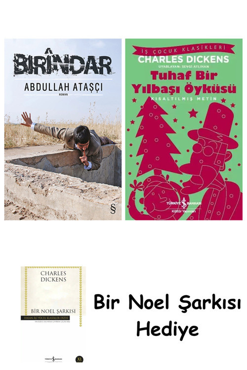 İş Bankası Kültür Yayınları Bırindar + Tuhaf Bir Yılbaşı Öyküsü + Bir Noel Şarkısı
