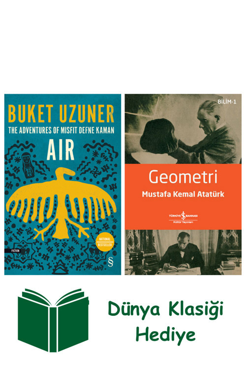 İş Bankası Kültür Yayınları Air - The Adventures Of Misfit Defne Kaman + Geometri + Dünya Klasiği Hediye
