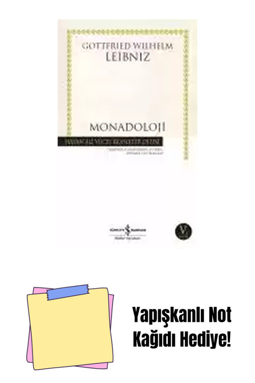 İş Bankası Kültür Yayınları Monadoloji + Yapışkanlı Not Kağıdı