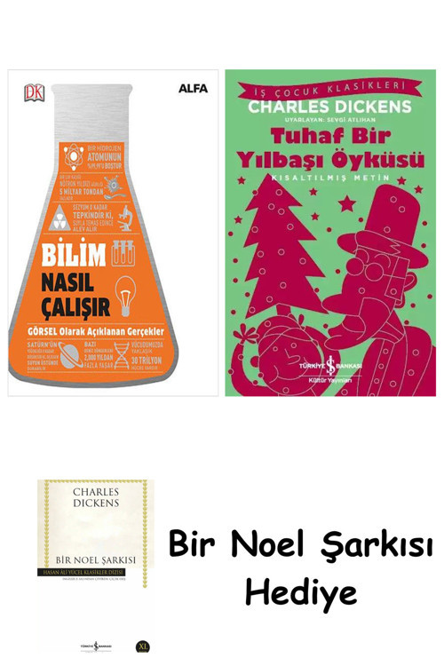 İş Bankası Kültür Yayınları Bilim Nasıl Çalışır? + Tuhaf Bir Yılbaşı Öyküsü + Bir Noel Şarkısı