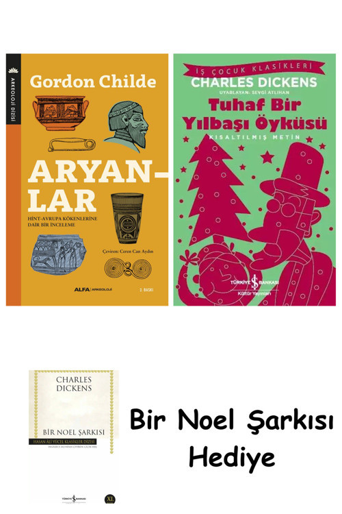 İş Bankası Kültür Yayınları Aryanlar + Tuhaf Bir Yılbaşı Öyküsü + Bir Noel Şarkısı