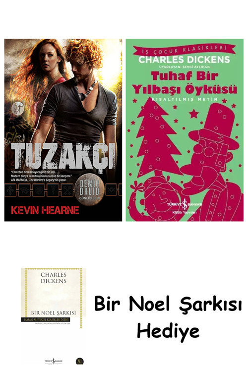 İş Bankası Kültür Yayınları Tuzakçı + Tuhaf Bir Yılbaşı Öyküsü + Bir Noel Şarkısı