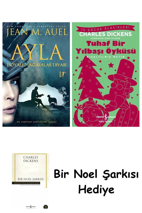 İş Bankası Kültür Yayınları Ayla + Tuhaf Bir Yılbaşı Öyküsü + Bir Noel Şarkısı