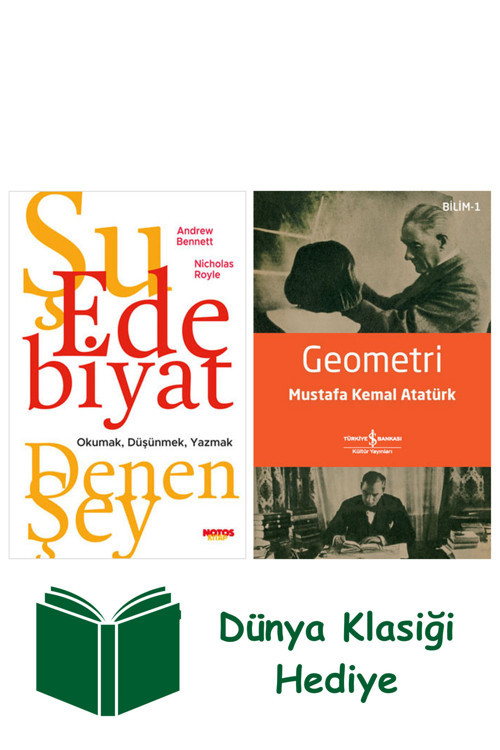 İş Bankası Kültür Yayınları Şu Edebiyat Denen Şey + Geometri + Dünya Klasiği Hediye