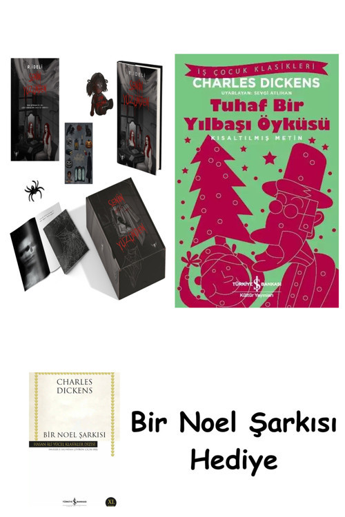 İş Bankası Kültür Yayınları Senin Yüzünden (Kutulu Set - Ciltli) + Tuhaf Bir Yılbaşı Öyküsü + Bir Noel Şarkısı