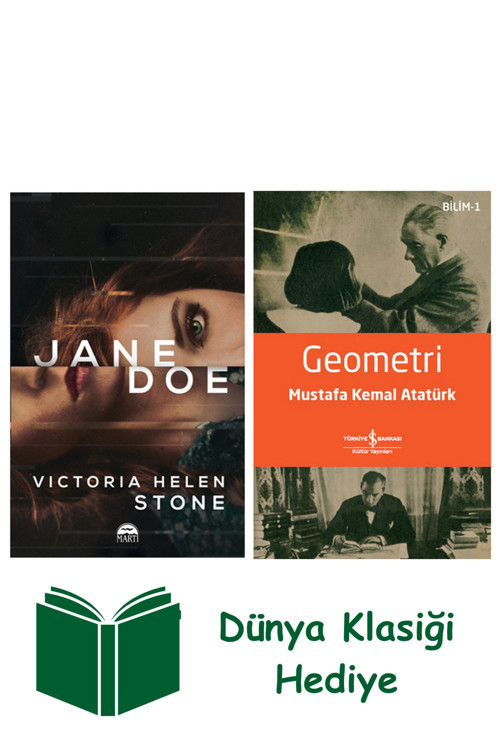 İş Bankası Kültür Yayınları Jane Doe + Geometri + Dünya Klasiği Hediye