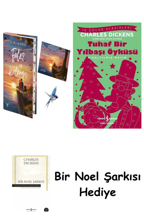 İş Bankası Kültür Yayınları Falez Ve Kırlangıç (Ciltli) + Tuhaf Bir Yılbaşı Öyküsü + Bir Noel Şarkısı