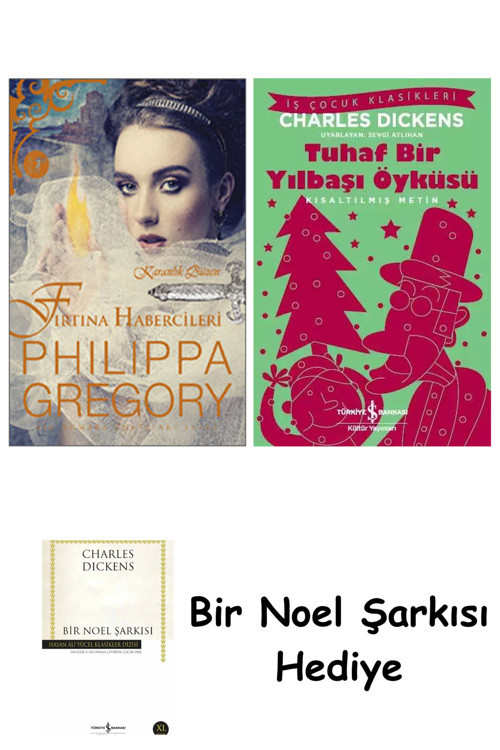İş Bankası Kültür Yayınları Fırtına Habercileri + Tuhaf Bir Yılbaşı Öyküsü + Bir Noel Şarkısı