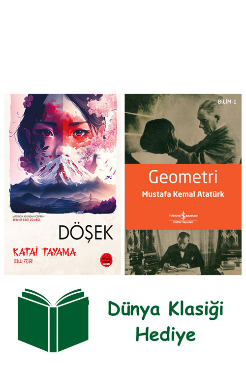 İş Bankası Kültür Yayınları Döşek + Geometri + Dünya Klasiği Hediye