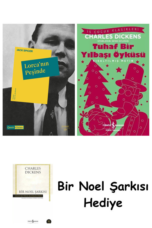 İş Bankası Kültür Yayınları Lorca’Nın Peşinde + Tuhaf Bir Yılbaşı Öyküsü + Bir Noel Şarkısı
