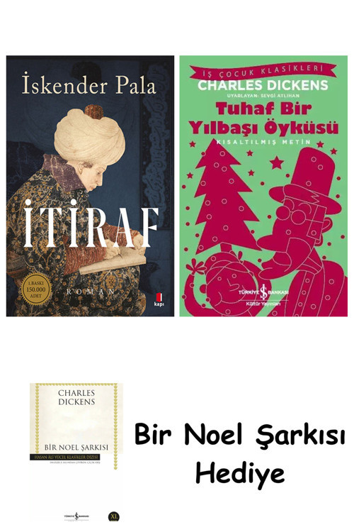 İş Bankası Kültür Yayınları İtiraf + Tuhaf Bir Yılbaşı Öyküsü + Bir Noel Şarkısı