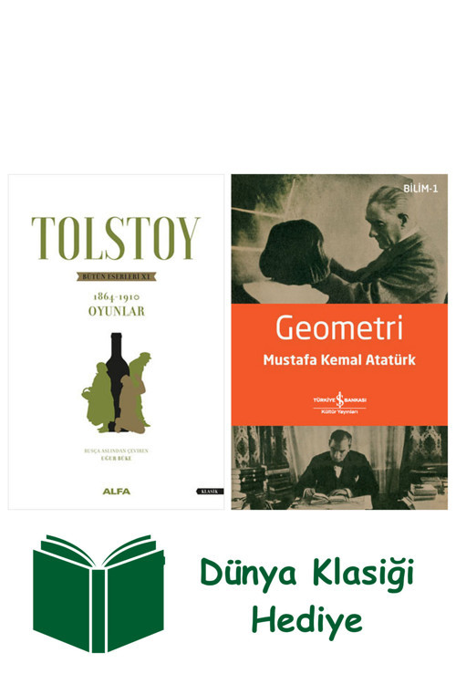 İş Bankası Kültür Yayınları Tolstoy Bütün Eserleri 11 + Geometri + Dünya Klasiği Hediye