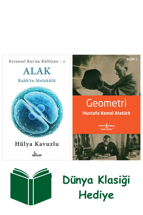 İş Bankası Kültür Yayınları Alak - Rabb'İn Molekülü - Evrensel Kur'An Külliyatı 1 + Geometri + Dünya Klasiği Hediye