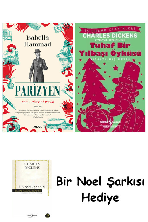 İş Bankası Kültür Yayınları Parizyen + Tuhaf Bir Yılbaşı Öyküsü + Bir Noel Şarkısı