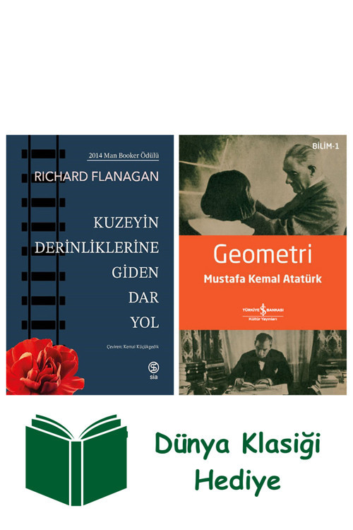 İş Bankası Kültür Yayınları Kuzeyin Derinliklerine Giden Dar Yol + Geometri + Dünya Klasiği Hediye