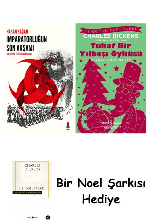 İş Bankası Kültür Yayınları İmparatorluğun Son Akşamı + Tuhaf Bir Yılbaşı Öyküsü + Bir Noel Şarkısı