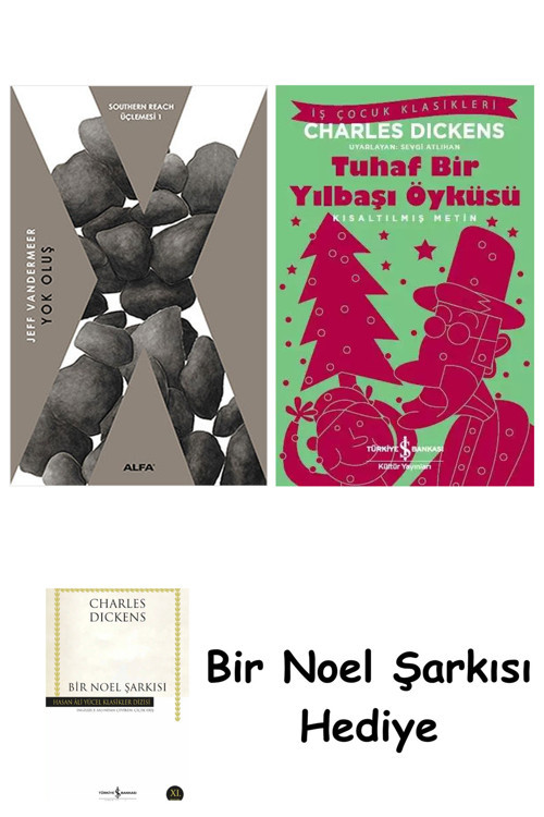 İş Bankası Kültür Yayınları Yok Oluş + Tuhaf Bir Yılbaşı Öyküsü + Bir Noel Şarkısı