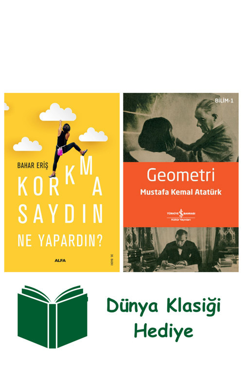 İş Bankası Kültür Yayınları Korkmasaydın Ne Yapardın? + Geometri + Dünya Klasiği Hediye