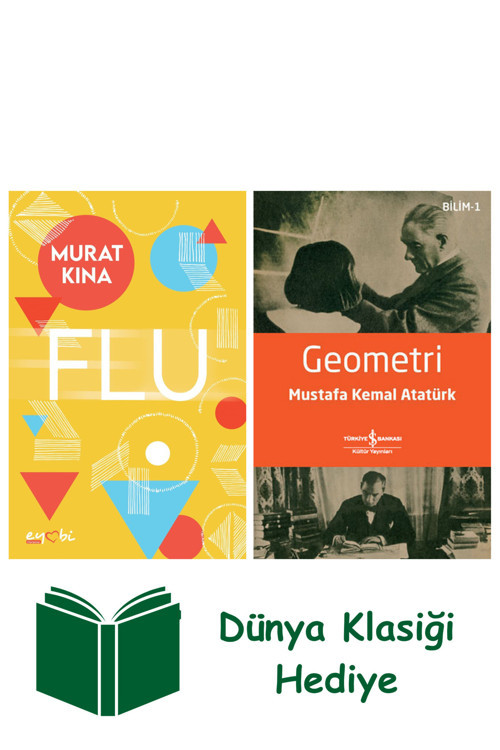 İş Bankası Kültür Yayınları Flu + Geometri + Dünya Klasiği Hediye