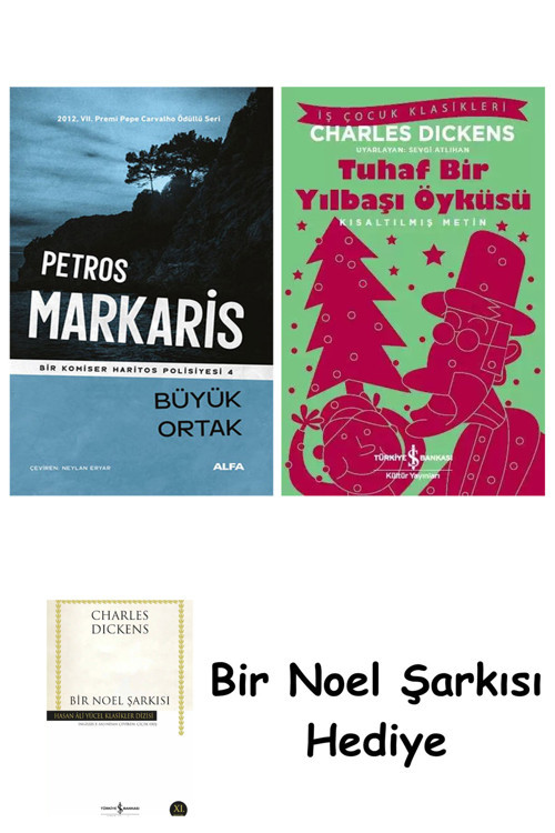 İş Bankası Kültür Yayınları Büyük Ortak + Tuhaf Bir Yılbaşı Öyküsü + Bir Noel Şarkısı