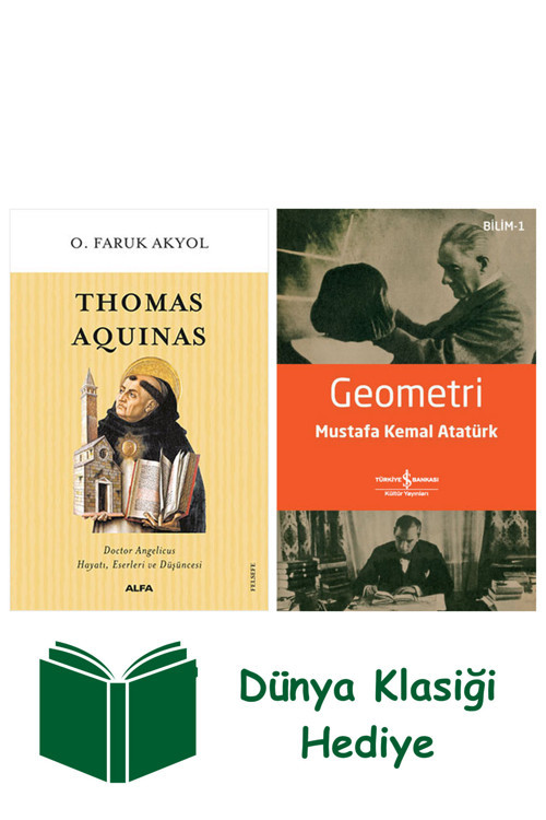 İş Bankası Kültür Yayınları Thomas Aquinas + Geometri + Dünya Klasiği Hediye