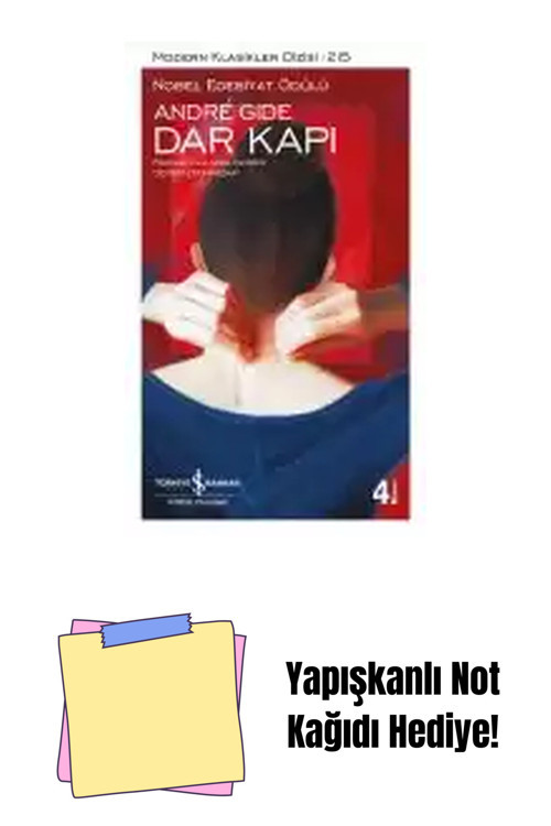 İş Bankası Kültür Yayınları Dar Kapı + Yapışkanlı Not Kağıdı