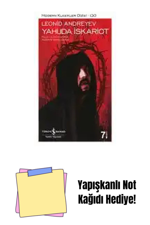 İş Bankası Kültür Yayınları Yahuda İskariot + Yapışkanlı Not Kağıdı