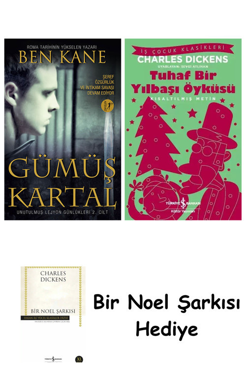 İş Bankası Kültür Yayınları Gümüş Kartal + Tuhaf Bir Yılbaşı Öyküsü + Bir Noel Şarkısı