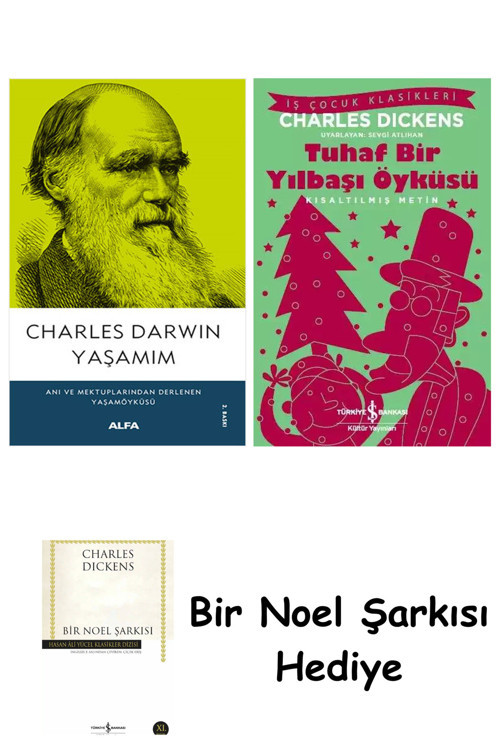 İş Bankası Kültür Yayınları Yaşamım + Tuhaf Bir Yılbaşı Öyküsü + Bir Noel Şarkısı